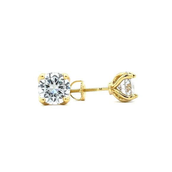 Moissanite Stone Earrings