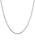 Stainless Steel Classic 2.5mm Width,  Length 24'' Chain-Gold, Silver, Silver Gold and Black Color-SGCP