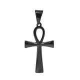 SP-518, Stainless Steel 3 size of Ankh Pendant, gold or silver color