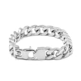 SBM-146, Men Stainless Steel Red Eyes of Skull ,Width-22mm,Length-8.5 inches,11 mm thick