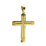 SP-1264, Stainless Steel Big Cross Pendant-45mm width, 70mm high, 7mm thick