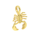SP-92, Stainless Steel 2 size of Scorpion Pendant-gold or silver color