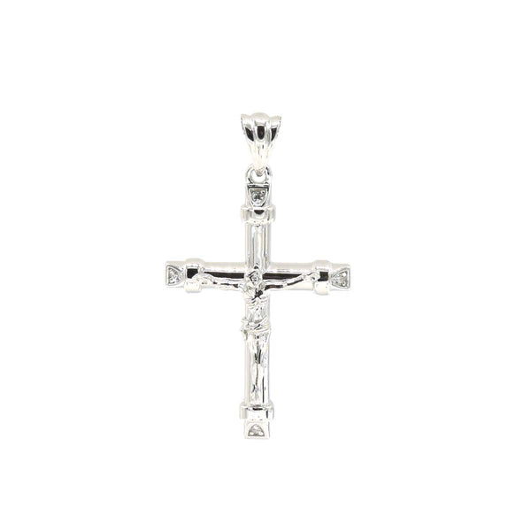 STPM 601, Men and Women S925 Sterling Silver Cross Pendant-Silver color