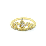 STRW-399, Women S925 Sterling Silver Crown ring
