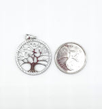 STPW-194, Sterling Silver "Tree of Life" Pendant