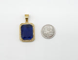 SP-633, Stainless Steel 2 size of 4 colors-red, blue. black and green Pendant