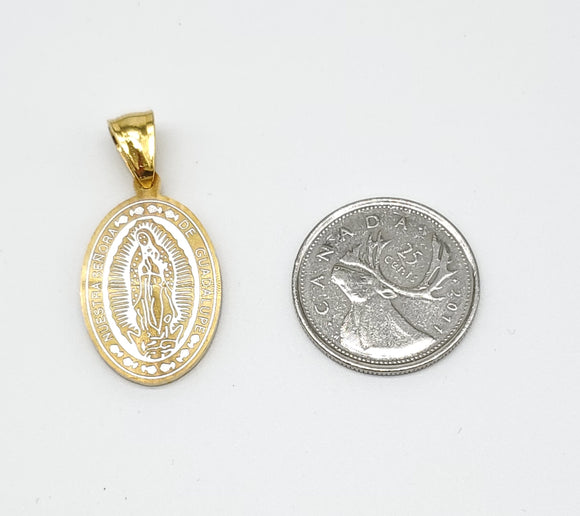 SP-624, Stainless Steel Virgin Maria Pendant-gold or silver color