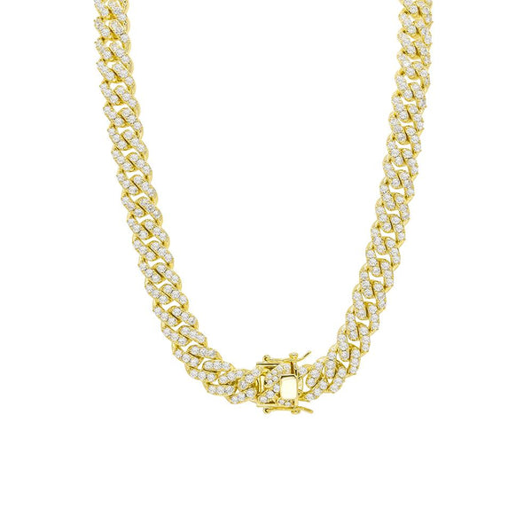 Brass Cuban Chain-03- Width-12MM, Length-20''