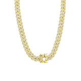 Brass Cuban Chain-03- Width-12MM, Length-20''