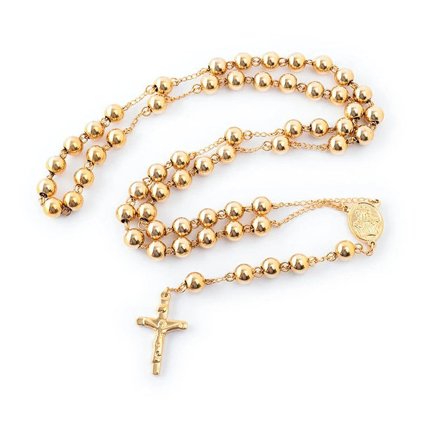 Stainless Steel Rosary Chain-RNU-02, 4mm width, ,6mm width ,8mm width