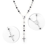 Stainless Steel Rosary Chain-RNU-02, 4mm width, ,6mm width ,8mm width