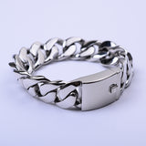 SBM-171, Men and Women Stainless Steel Bracelet different size of Width-20mm,24mm,30mm, Length-8.5''