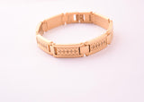 SBM-668, Men Stainless Steel Bracelet-Width-12mm, Length-9'', 3mm thick