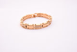 SBM-678, Men Stainless Steel Fancy Bracelet silver color-Width-9mm,Length-8.5'',5mm thick