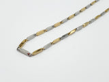 Stainless Steel Classic 2.5mm Width,  Length 24'' Chain-Gold, Silver, Silver Gold and Black Color-SGCP