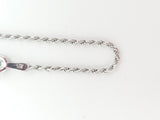 Sterling Silver Rope Chain -01