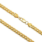 Stainless Steel Miami Cuban Chain 18K Gold Plated, Silver or Black Color, 3mm Width, 1mm thick