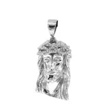 SP-1348, Stainless Steel Jesus Head Pendant-gold or silver color