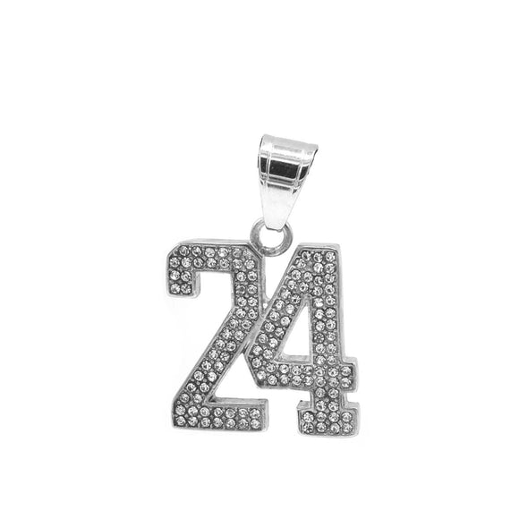 SP-1350, Stainless Steel 24 Sign Pendant, gold or silver color