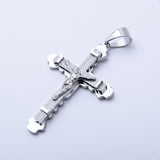 SP-330,Stainless Steel 2 size of Cross Pendant, 4 colors differences