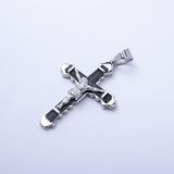SP-330,Stainless Steel 2 size of Cross Pendant, 4 colors differences