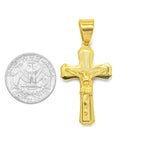 SP-377, Stainless Steel Cross Pendant- 2 size of cross, 5 color choose