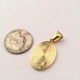 SP-621, Stainless Steel Virgin Maria Pendant-gold or silver color