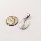 SP-621, Stainless Steel Virgin Maria Pendant-gold or silver color