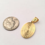 SP-624, Stainless Steel Virgin Maria Pendant-gold or silver color