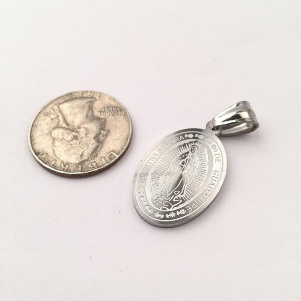 SP-624, Stainless Steel Virgin Maria Pendant-gold or silver color