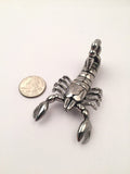 SP-657, Stainless Steel 2 size of Scorpion-gold or silver color