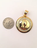 SP-675, Stainless Steel Pray Hand Pendant-silver color
