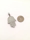 SP-728, Stainless Steel 2 size of Hansa Hand Pendant-gold or silver color