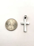 SP-783, Stainless Steel Small Cross Pendant-gold, silver or silver black, 17mm width, 32mm high, 3mm thick