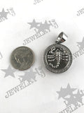 SP-895, Stainless Steel Scorpion Pendant-gold color, 30mm width, 40mm high, 8mm thick