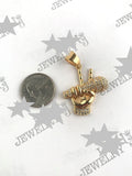 SP-897,Stainless Steel  Microphone Pendant -gold or silver color, 33mm width, 45mm high, 6mm thick