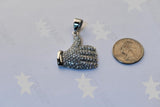 SP-965, Stainless Steel Thumbs Up Pendant -Gold color