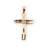 SP-98, Stainless Steel Cross Pendant - 2 size of cross different color