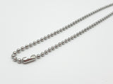 Stainless Steel Ball Chain Length 30 Inch-gold color, SQC