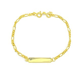 STBB 53, Sterling Silver Bar Bracelet-Gold or Silver color