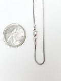 Sterling Silver Franco Chain H