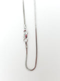 Sterling Silver Franco Chain H