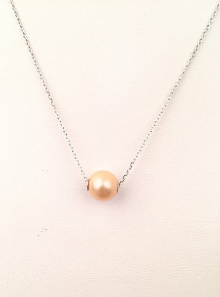 STNW-304, Women Sterling Silver Pearl Necklace