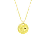 STNW-651, Sterling Silver 12 Constellations Necklace