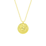 STNW-651, Sterling Silver 12 Constellations Necklace