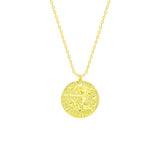 STNW-651, Sterling Silver 12 Constellations Necklace