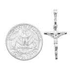 STPM-368, Men and Women S925 Sterling Silver Cross Pendant- gold or silver color