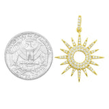STPW-115, Sterling Silver North Star pendant