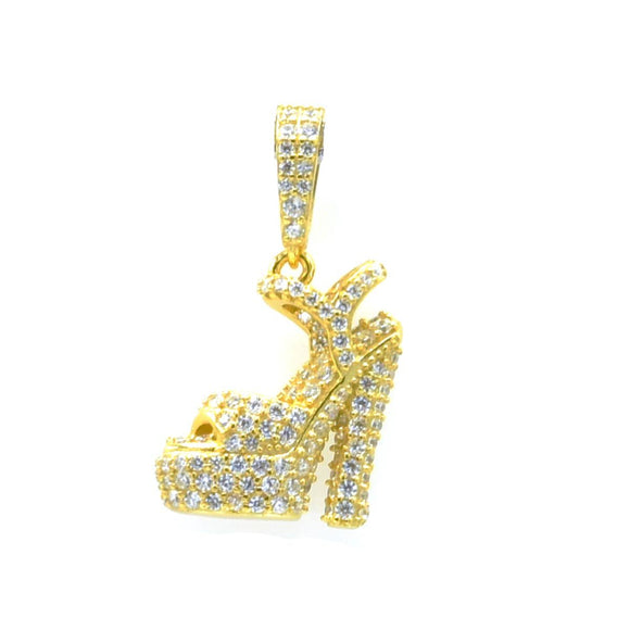 STPW-277 Sterling Silver Women Heels Pendant