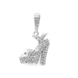STPW-277 Sterling Silver Women Heels Pendant